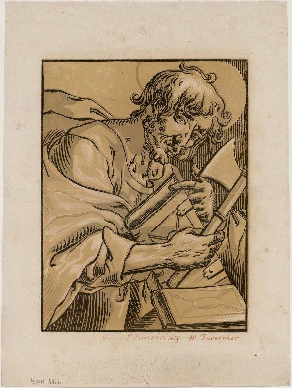 St. Matthias (from a series of Christ and the Apostles)