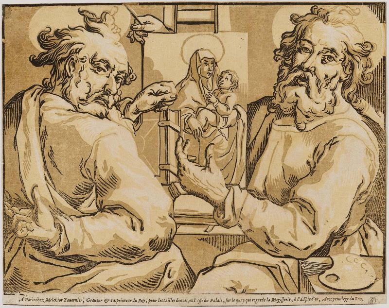 St. Mark and St. Luke (from a series of the Four Evangelists)