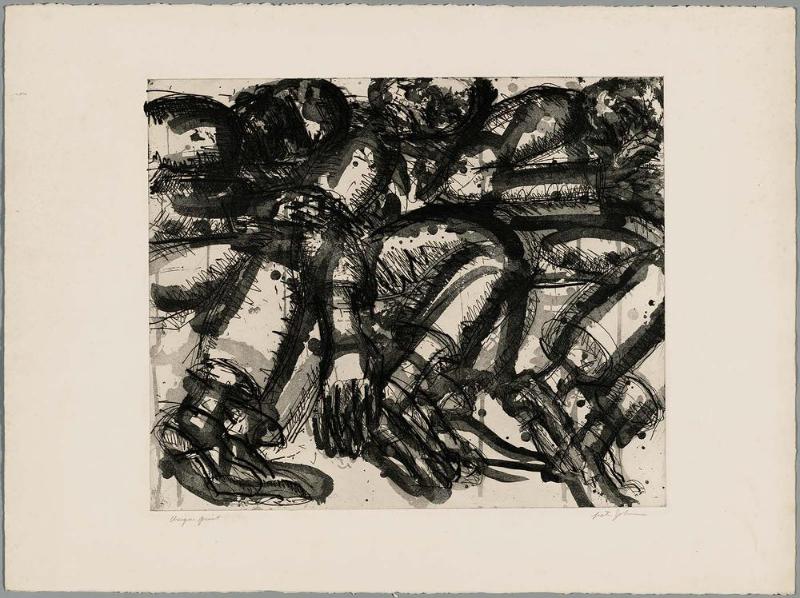 Crouching Men