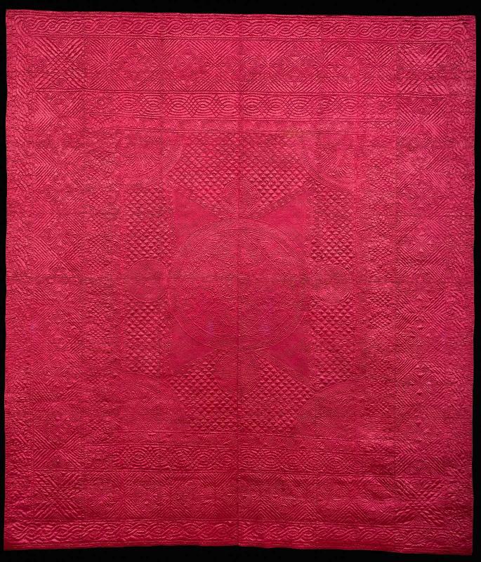 Quilted bedcover