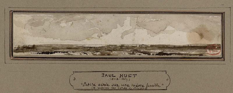 View on the Seine ( trees)