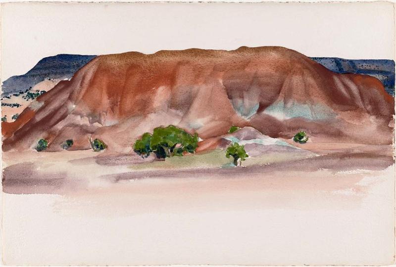 Untitled (Ghost Ranch Landscape)