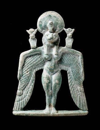 Winged goddess pectoral