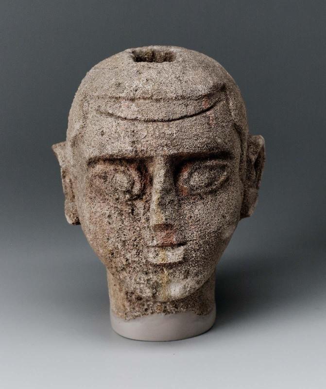 Head of a ba statue