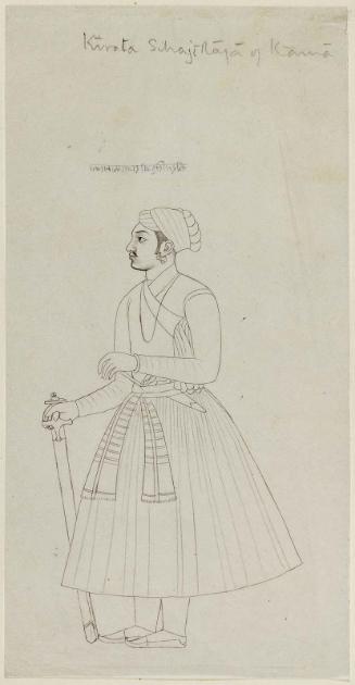 Portrait of  Raja Kirata Sihaji of Kama