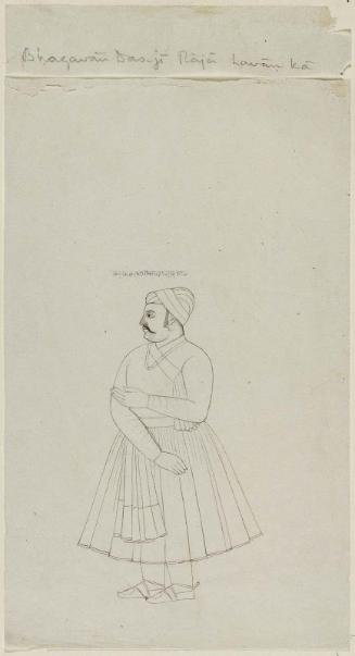 Portrait of Raja Bhagavan Dasji of Lavan (?Labhan)