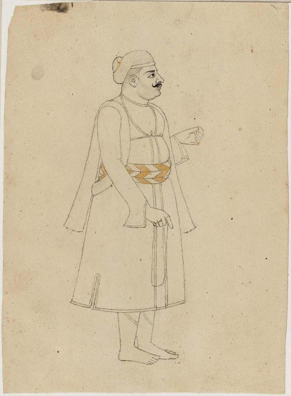 Portrait of an unidentified man