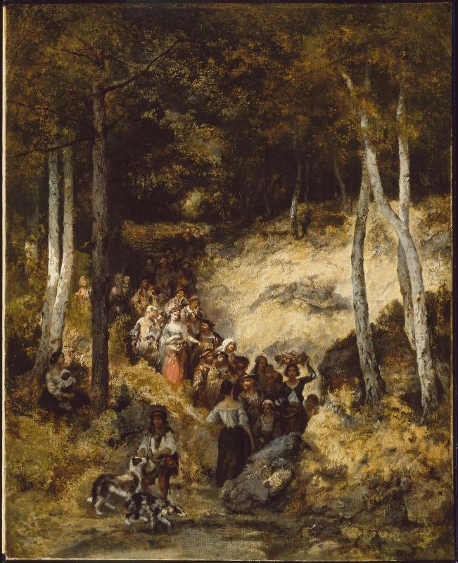 Bohemians Going to a Fête
