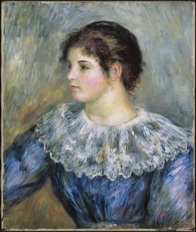 Bust Portrait of a Young Woman